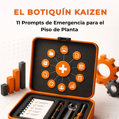 El Botiquín Kaizen: 11 Prompts de Emergencia para el Piso de Planta