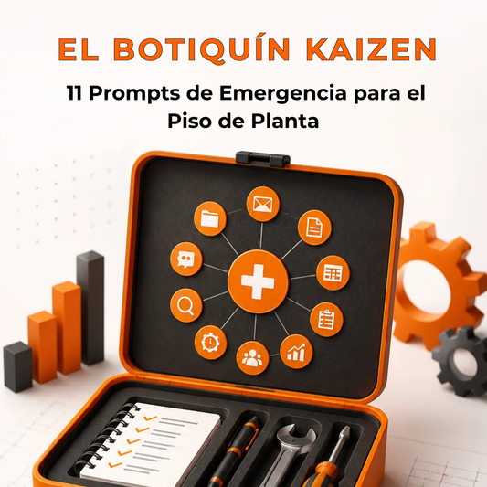 El Botiquín Kaizen: 11 Prompts de Emergencia para el Piso de Planta