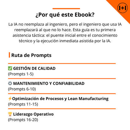 IA para la Excelencia Operacional: 20 Prompts Maestros para Ingenieros